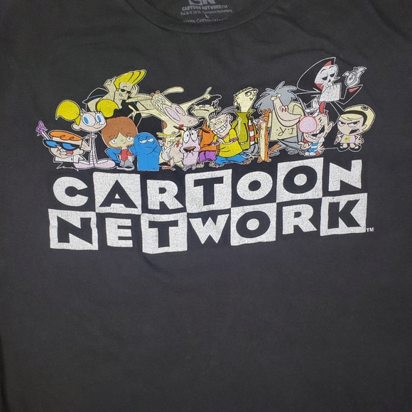 CARTOON NETWORK BLACK T SHIRT SIZE LARGE - Picture 5 of 6